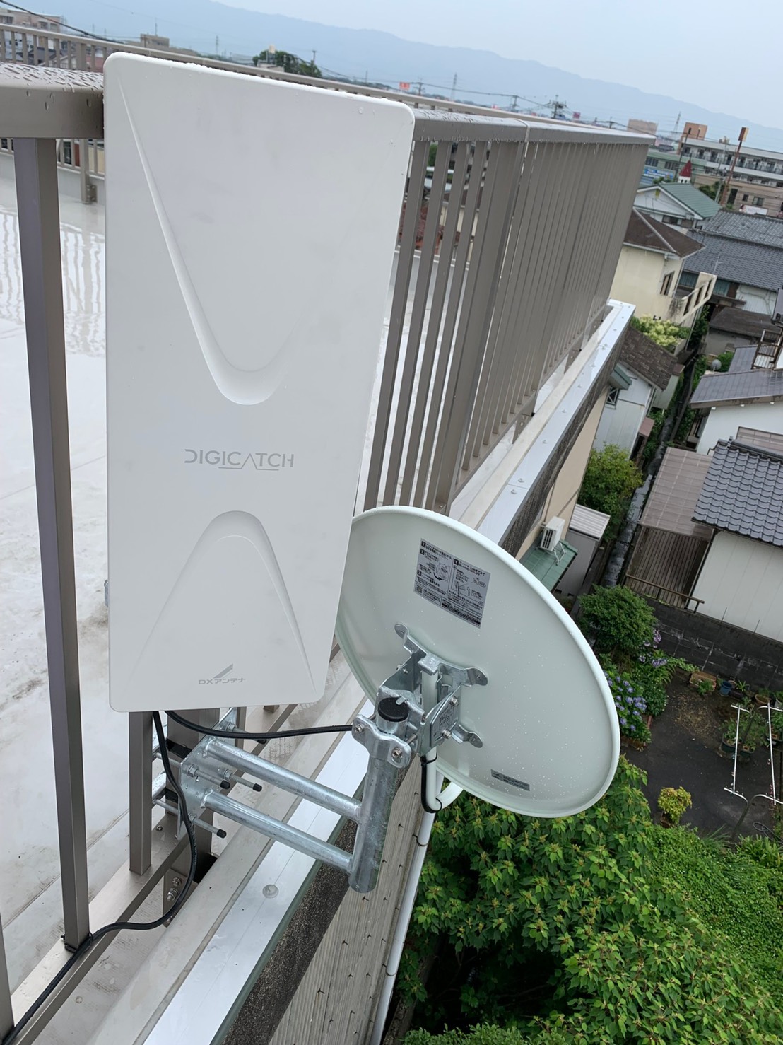 朝倉郡テレビ壁掛けアンテナ工事